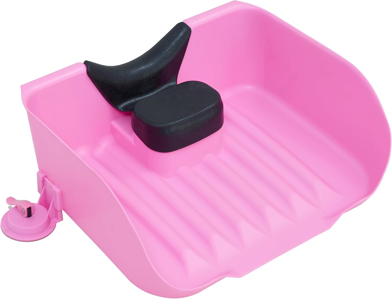 "Portable Pink Shampoo Basin - Tear-Free Hair Washing Solution for Kids, Seniors, and Pregnant Women!"