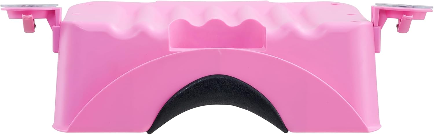 "Portable Pink Shampoo Basin - Tear-Free Hair Washing Solution for Kids, Seniors, and Pregnant Women!"