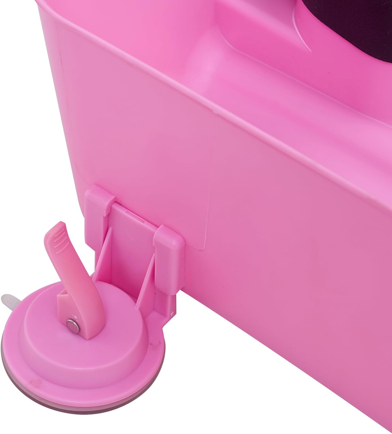 "Portable Pink Shampoo Basin - Tear-Free Hair Washing Solution for Kids, Seniors, and Pregnant Women!"