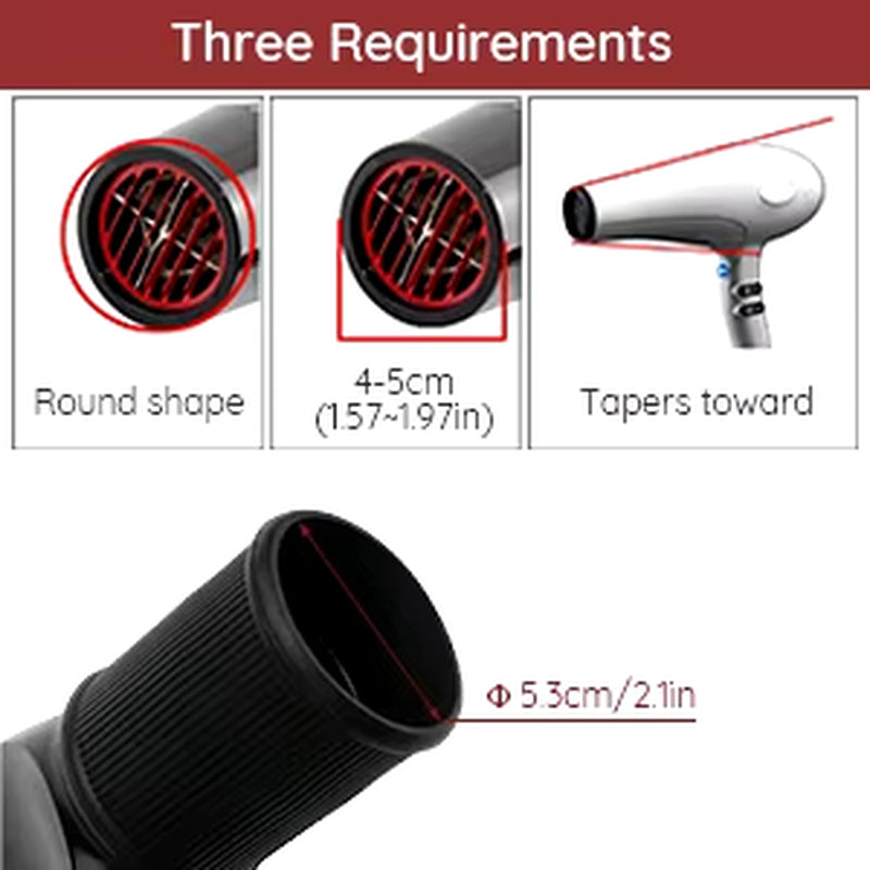 "Ultimate Hair Diffuser Dryer Comb Attachment - Salon-Quality Styling Tool for Perfect Hair Every Time!"