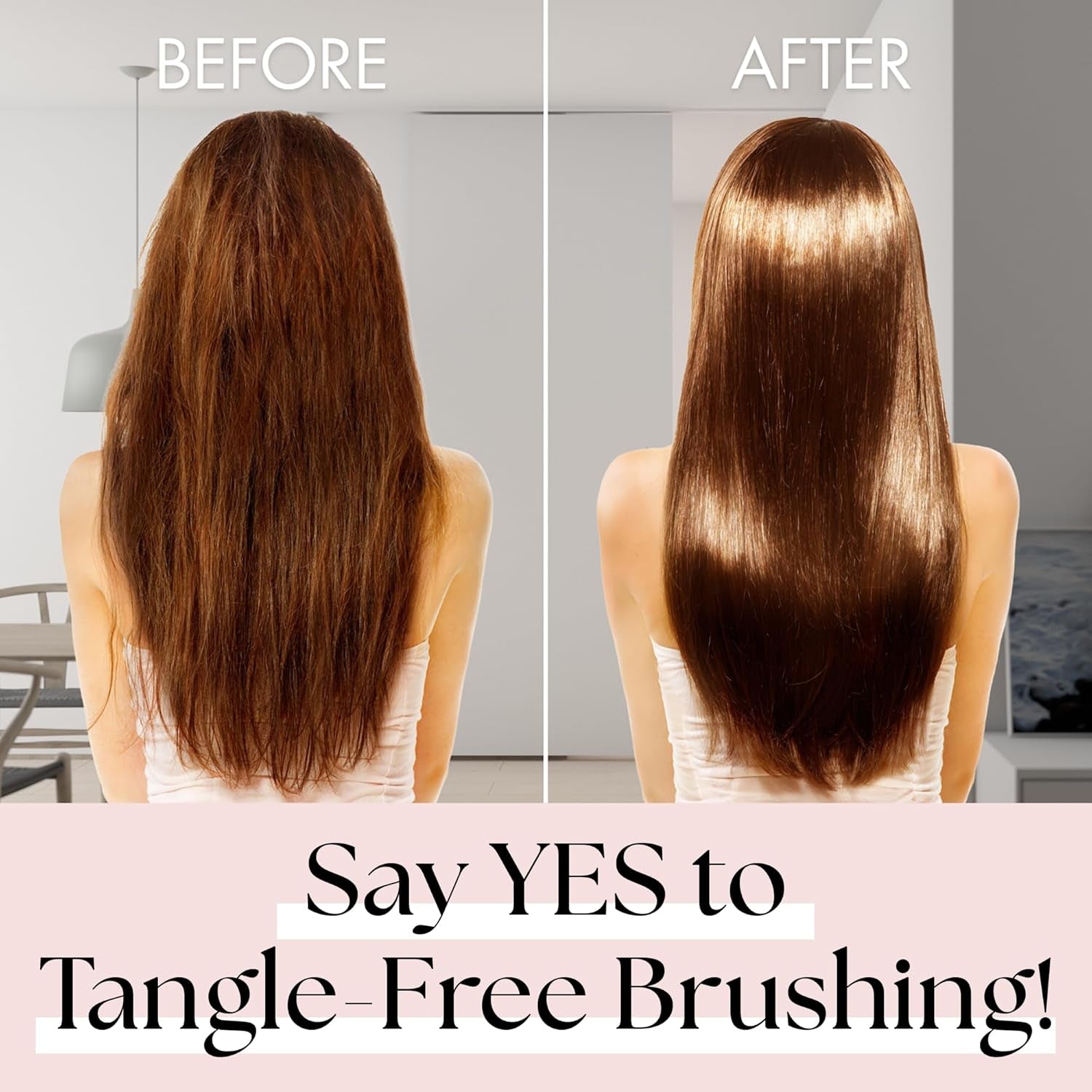 Detangler Brush & Comb Set - Lightweight Wide Tooth Detangling Tool for Women & Kids - Smooths Curly, Straight, Dry, Fine, & Thick Hair, Purple